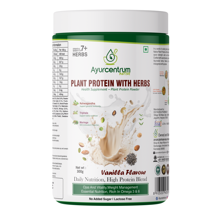 Plant Protein with Herbs - Vanilla